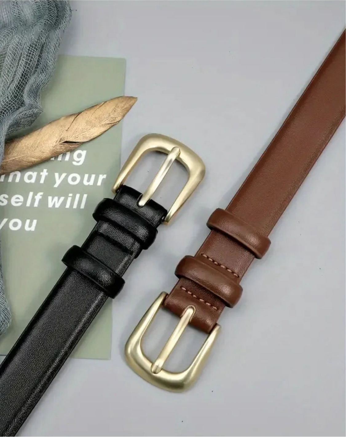 Women's Trousers Belt Belts for Women Fashion Luxury Designer Brand Belt for Jeans Pin Buckle Black Brown Waist Belt ZX015