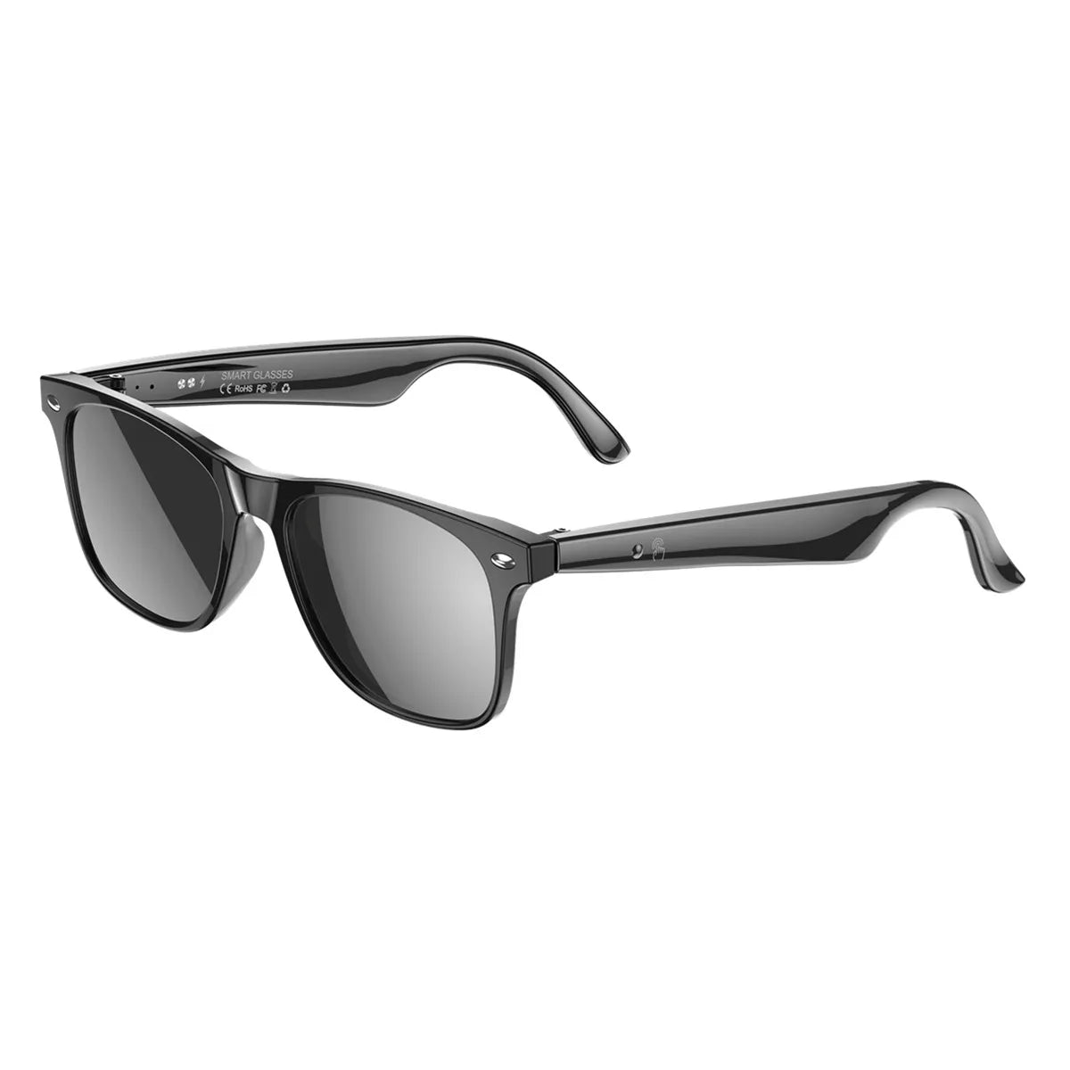 Smart Glasses AI Translator Translate Language Real Time Bluetooth Audio Call Listen Song Support Change Lenses Smart Sunglasses