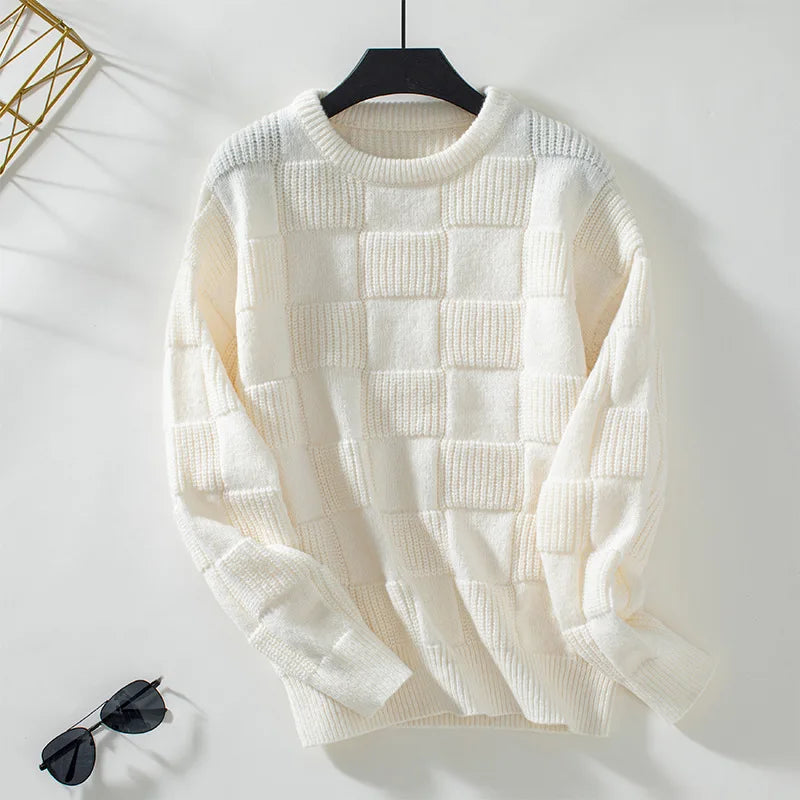 Women's Solid Color O-Neck Casual Pullover