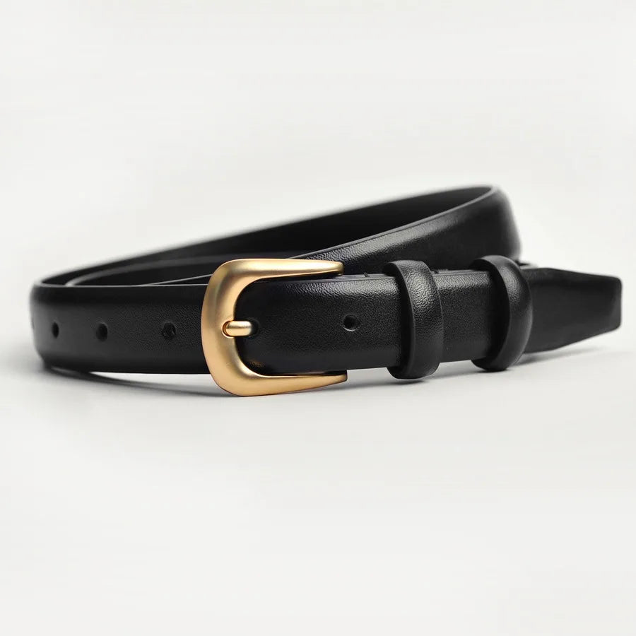 Women's Trousers Belt Belts for Women Fashion Luxury Designer Brand Belt for Jeans Pin Buckle Black Brown Waist Belt ZX015