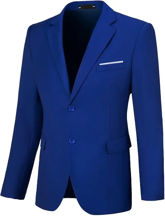 Formal Travel Men's Jacket Suits Fashion Single Breasted Shawl Lapel Slim Fit 1 Piece Blazer High Quality Coat