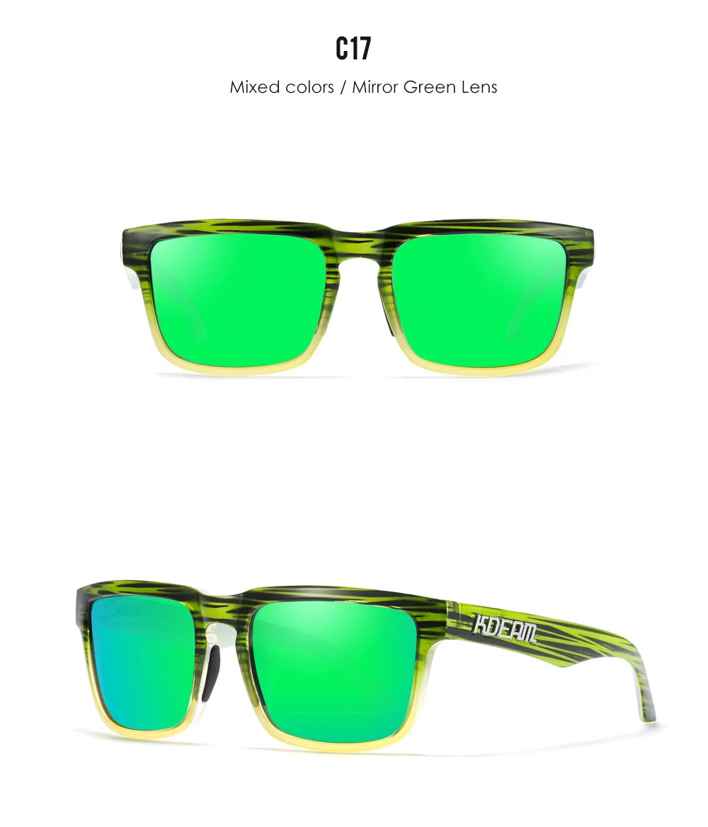 2025 New KDEAM Brand Fashion Polarized Sunglasses Women Shades Outdoor Activities Fishing Driving Golfing Male Glasses UV400