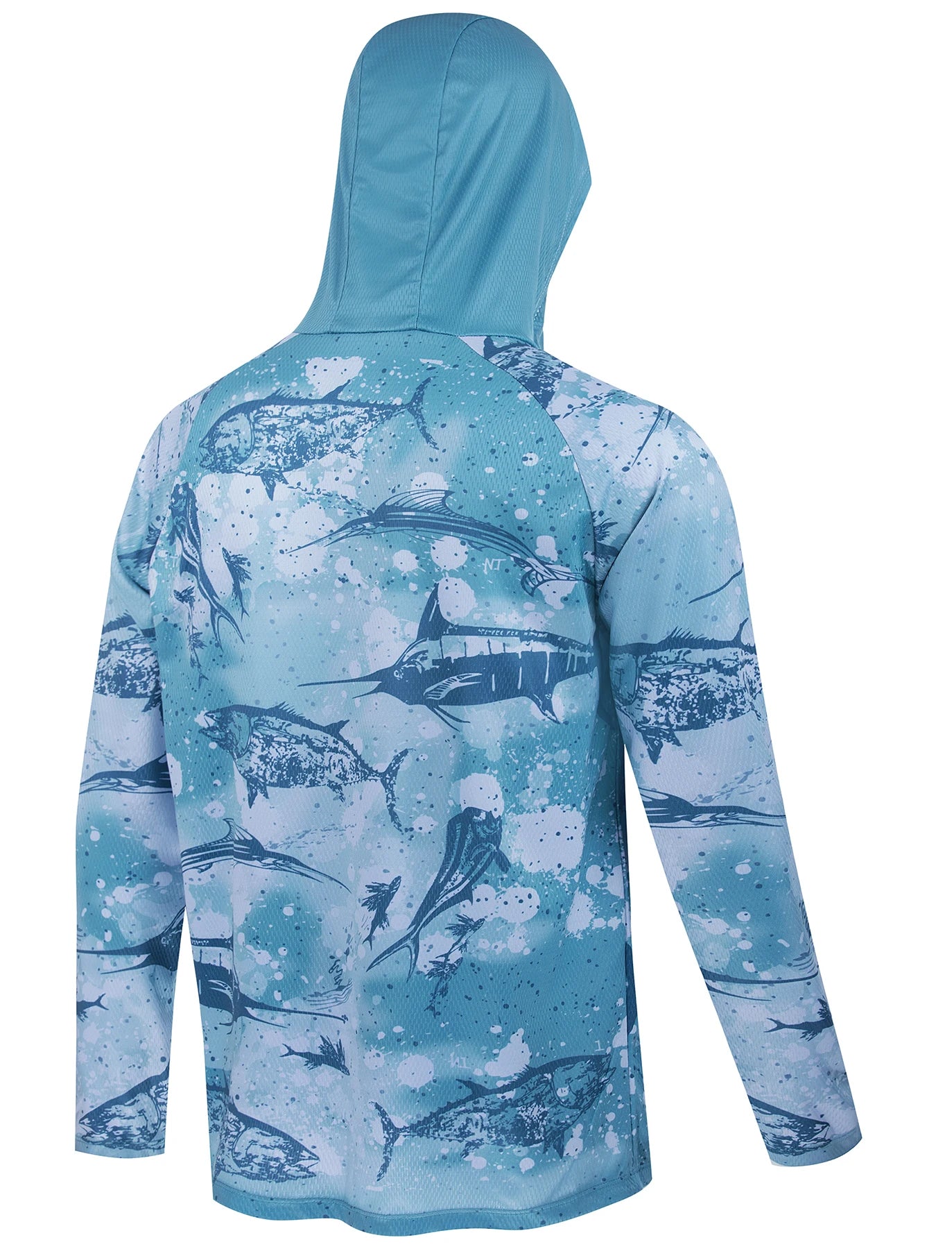Fishing Shirt Hooded Men Clothes Outdoor Summer Mask Hoodie Sun Uv Protection Performance Jersey