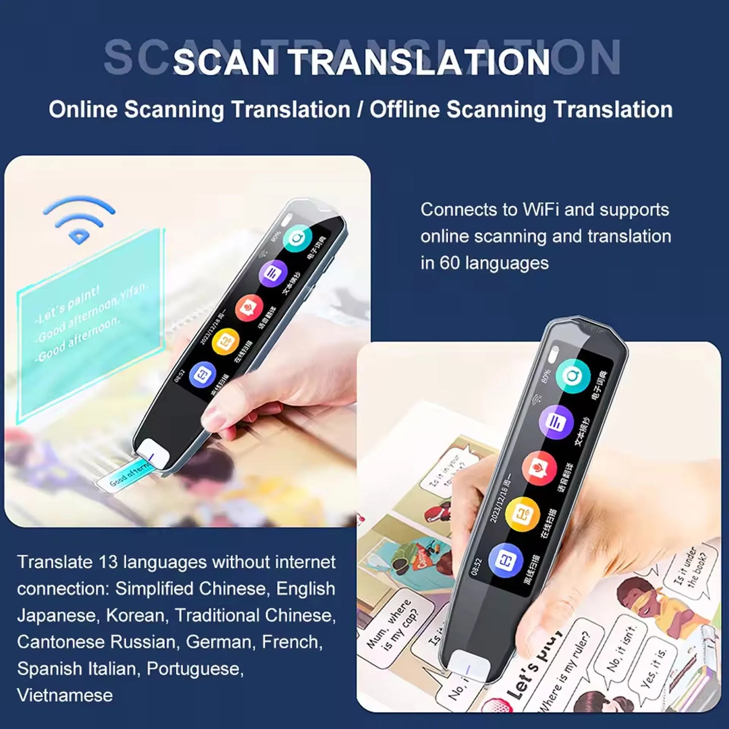AI Smart Pen with ChatGPT integration Built-in ChatGPT integration scans questions and receives instant AI-generated answers