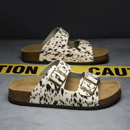 Summer Outdoor Slippers for Men Fashion Comfortable Soft Flat Sandals Men Non-slip Casual Slides Slippers Man sandalias hombre