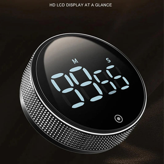 Smart Magnetic Kitchen Digital Timer Chronometer Wall Egg Cooking Boiling Minuteur Timers Child Study Shower Visual Alarm Clock