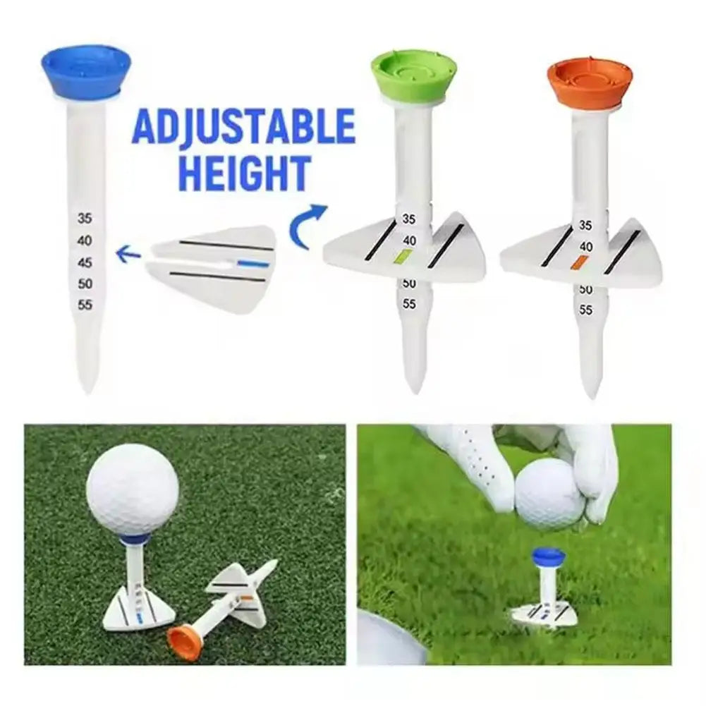 Golf Training Tees Holder Club Driving Range Hitting Trainer Ball Nails Golfer Accessories