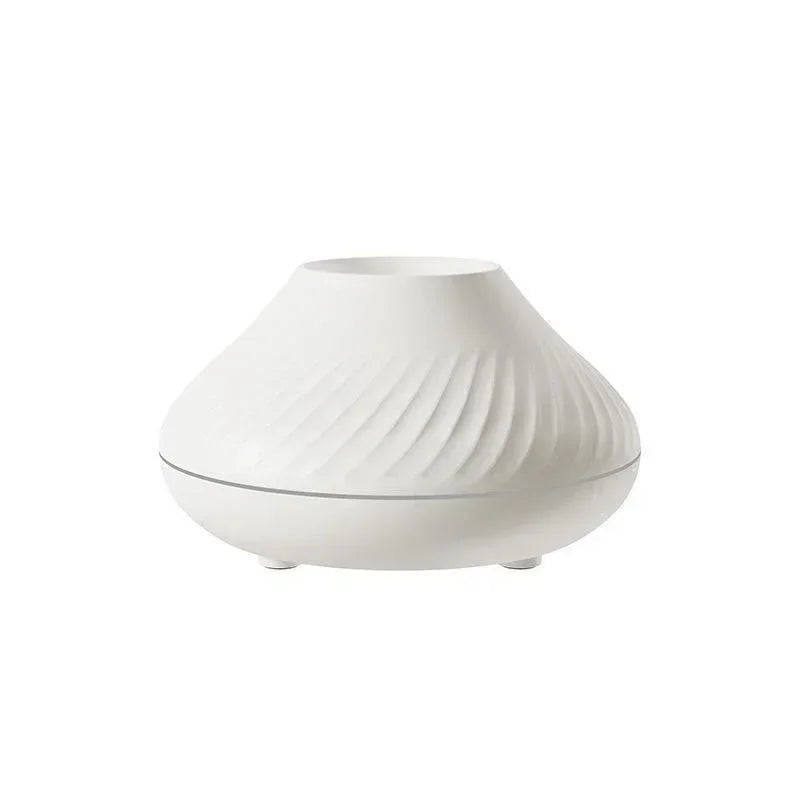 Flame Aromatherapy Machine Air Humidifier Essential Oil Diffuser Perfume Diffuser Water Replenisher USB Small Night Light Home