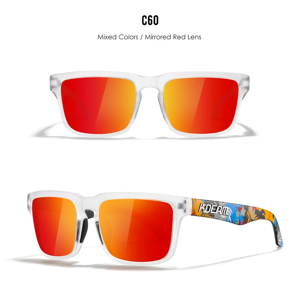 2025 New KDEAM Brand Fashion Polarized Sunglasses Women Shades Outdoor Activities Fishing Driving Golfing Male Glasses UV400