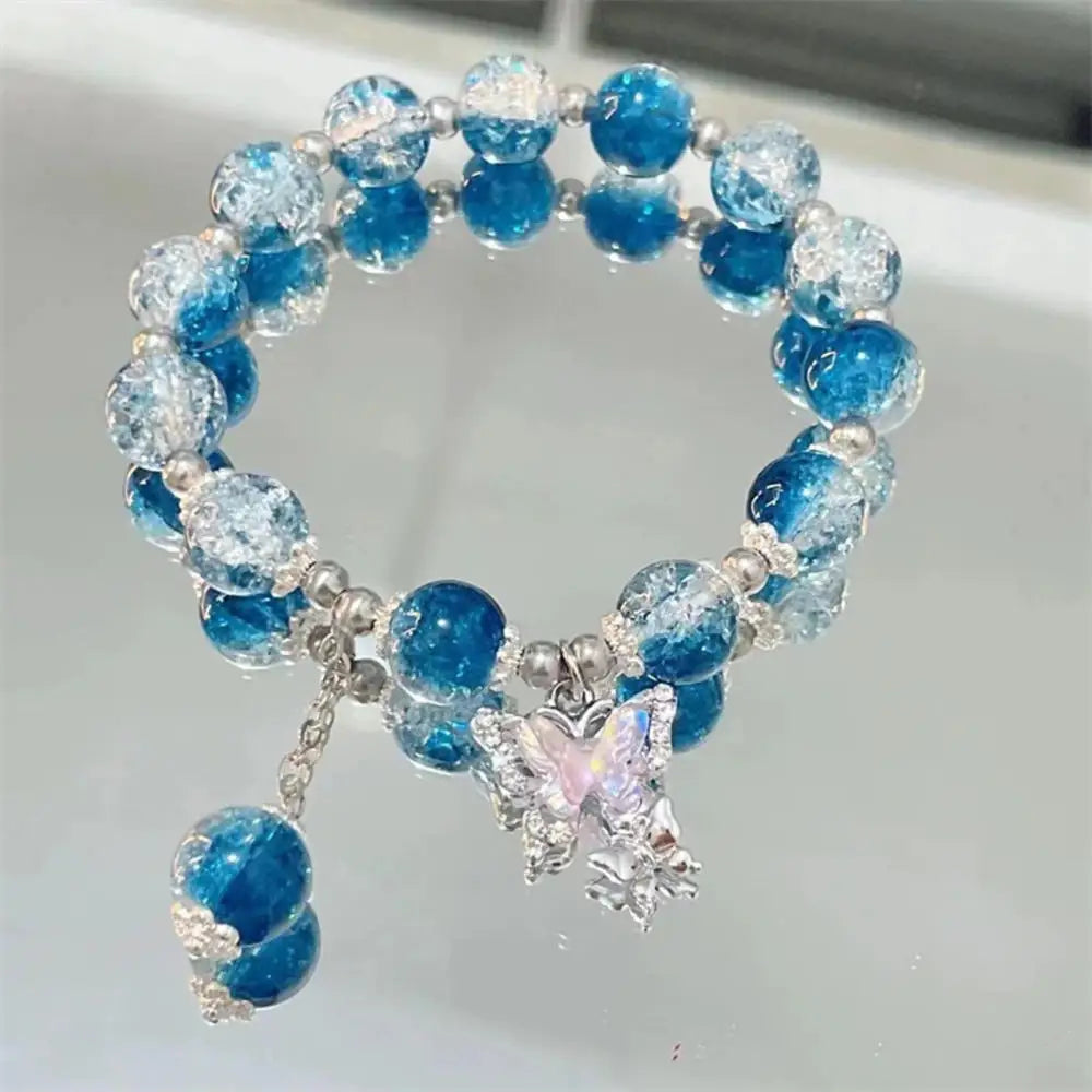 Matching Bracelets Couples Women Men Luminous Cute Cat Friendship Bracelete Black White Cat Head Bangles Glow In The Dark Gift