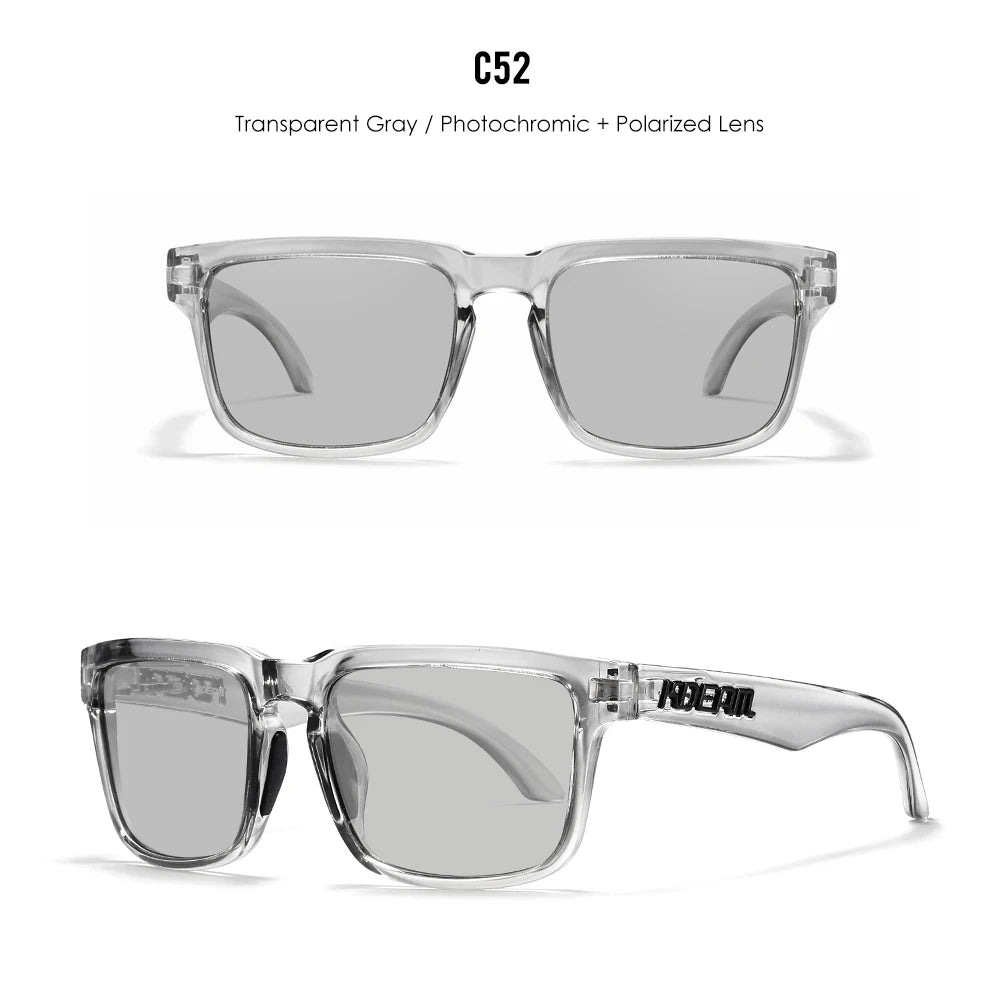 New KDEAM Square Men Polarized Sunglasses For Women Outdoor Sports Activities Glasses Fishing Golfing Eyeglasses With Package