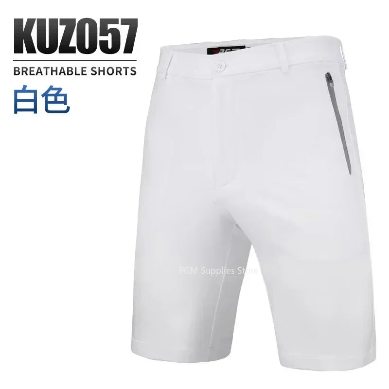 PGM Golf Pants Men's Sports Pants Summer Shorts Side Comfortable Breathable Pants