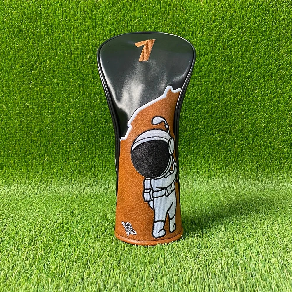 18 golf club head covers - high-quality multi-color striped design, durable protective cover, 1 wooden, golf accessories