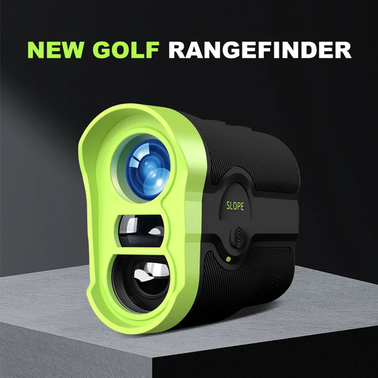REVASRI 600/1000 Yards Golf Laser Rangefinder with Slope Switch and Compensation Flag Lock Vibration and Magnet for Golfing