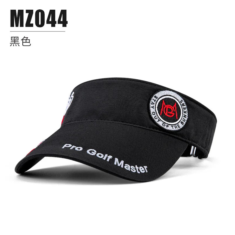 PGM New Golf Men's Headless Cap Breathable Quick Drying Ball Cap Sunshade and Sun Protection Fashionable Trend Embroidery