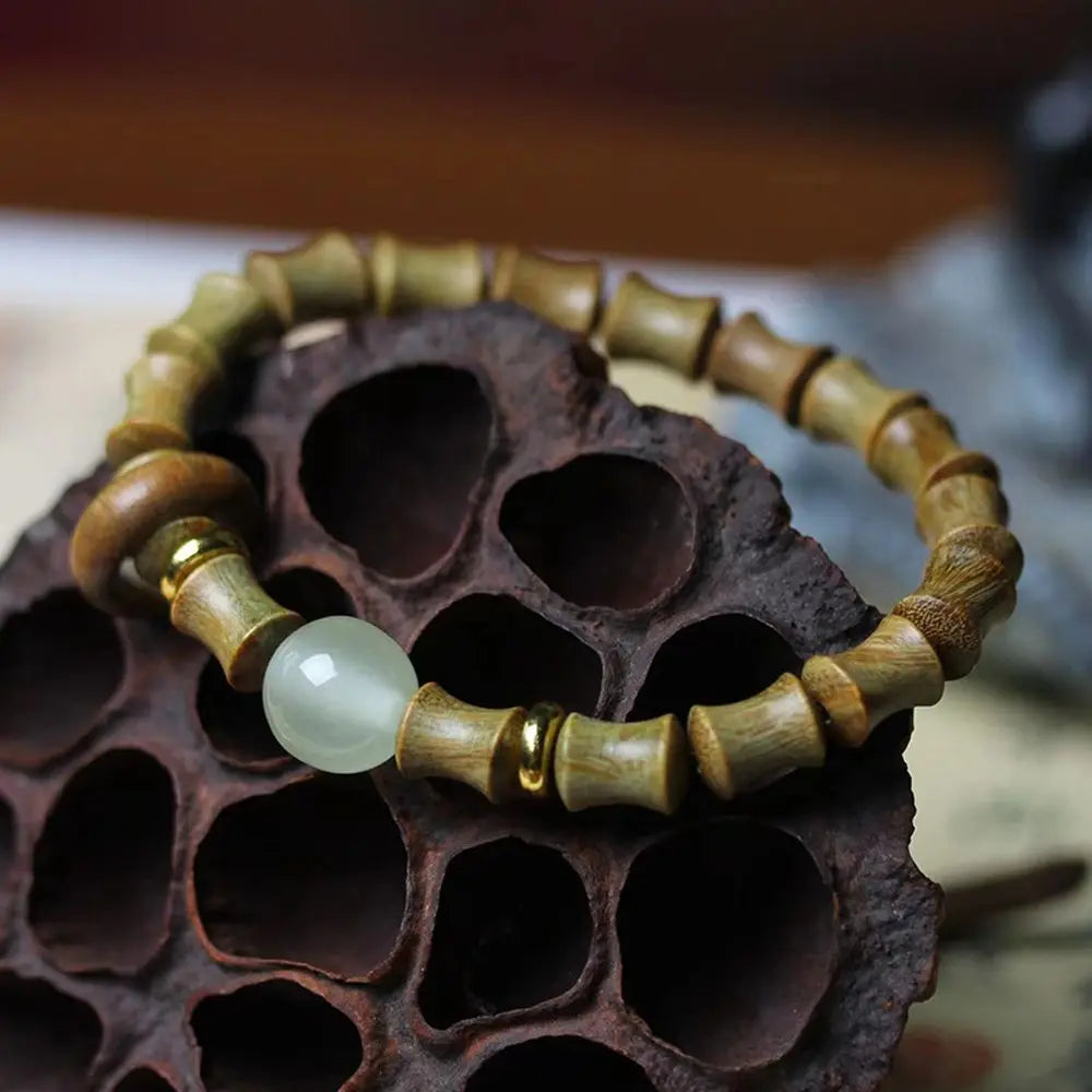 Bracelet Jewelry Gift Women Jewelry Accessories Evernight Bracelet Rosary Decoration Bracelet Green Sandalwood Hand Rings