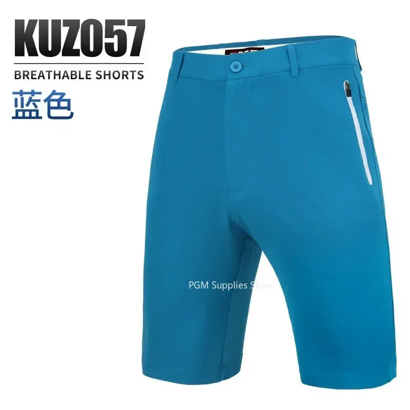 PGM Golf Pants Men's Sports Pants Summer Shorts Side Comfortable Breathable Pants