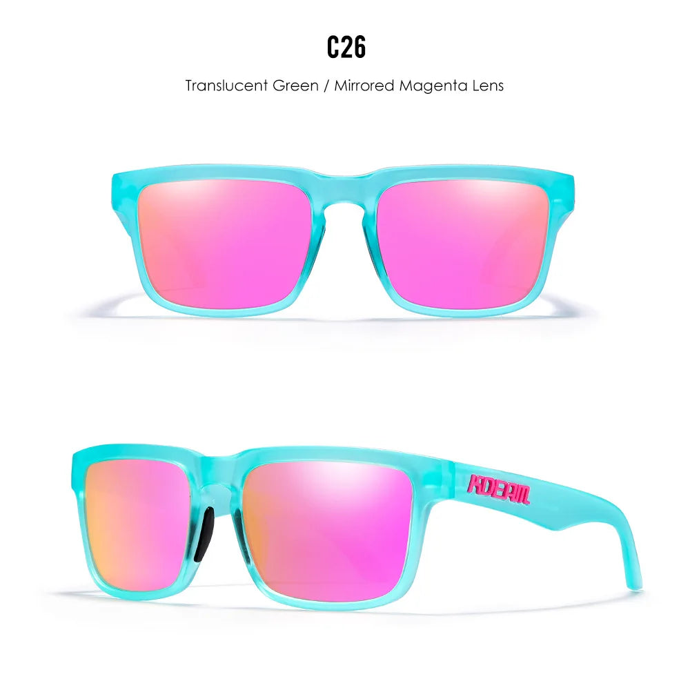 2025 New KDEAM Brand Fashion Polarized Sunglasses Women Shades Outdoor Activities Fishing Driving Golfing Male Glasses UV400