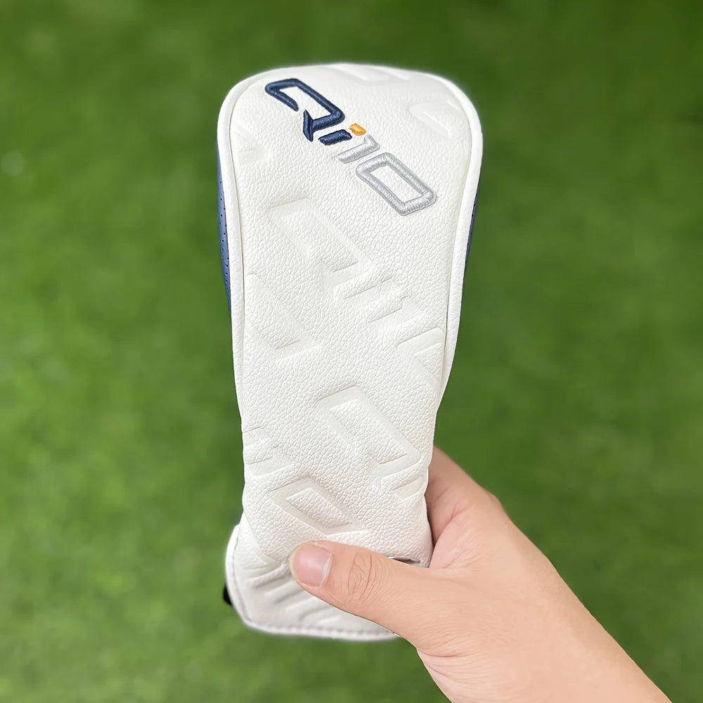 simple style golf club cover PU Leather Soft Durable Waterproof Golf Wood Cover, For Driver, Fairway, Hybrid, Golf Accessories