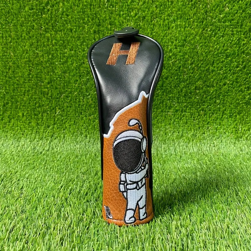 18 golf club head covers - high-quality multi-color striped design, durable protective cover, 1 wooden, golf accessories
