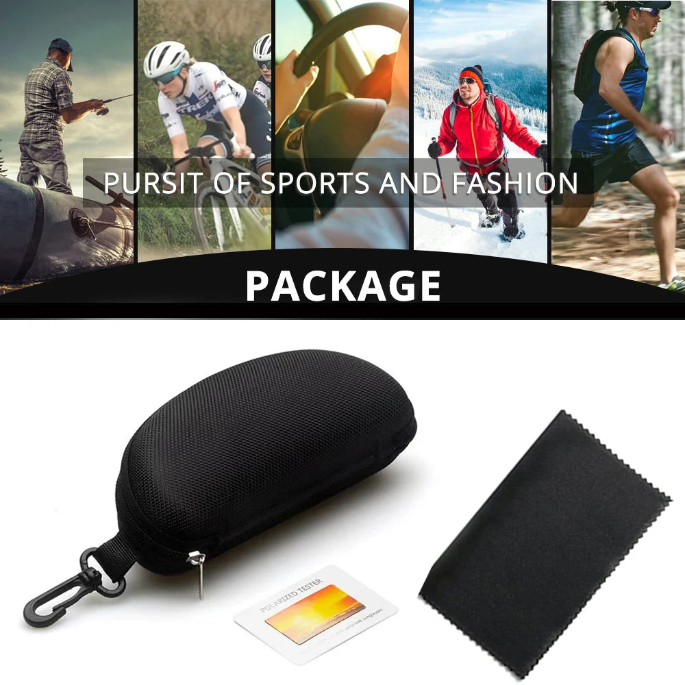 New KDEAM Square Men Polarized Sunglasses For Women Outdoor Sports Activities Glasses Fishing Golfing Eyeglasses With Package