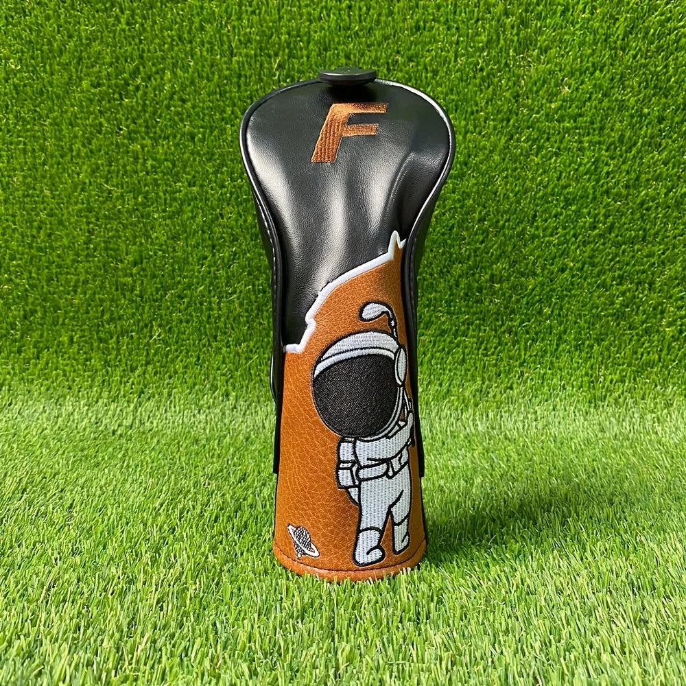 18 golf club head covers - high-quality multi-color striped design, durable protective cover, 1 wooden, golf accessories