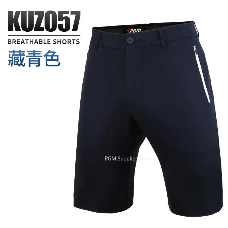 PGM Golf Pants Men's Sports Pants Summer Shorts Side Comfortable Breathable Pants