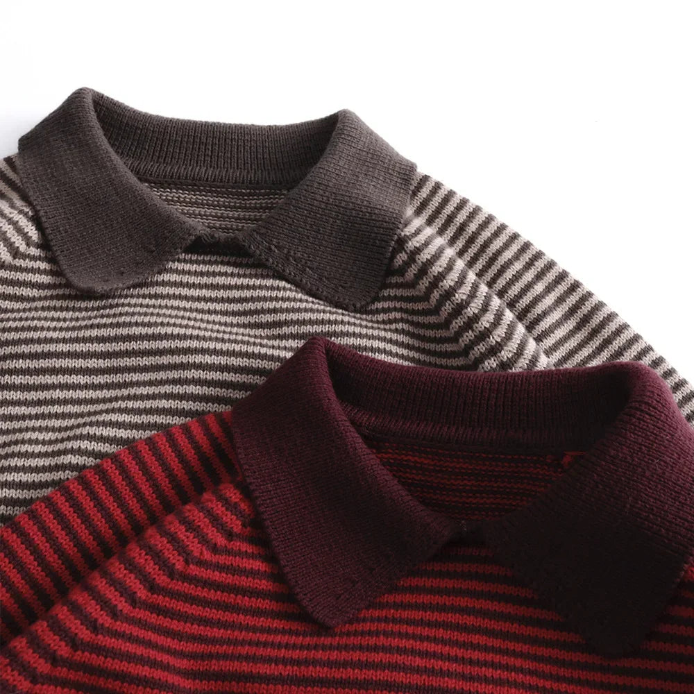 Toddler Striped Vintage Cotton Sweater