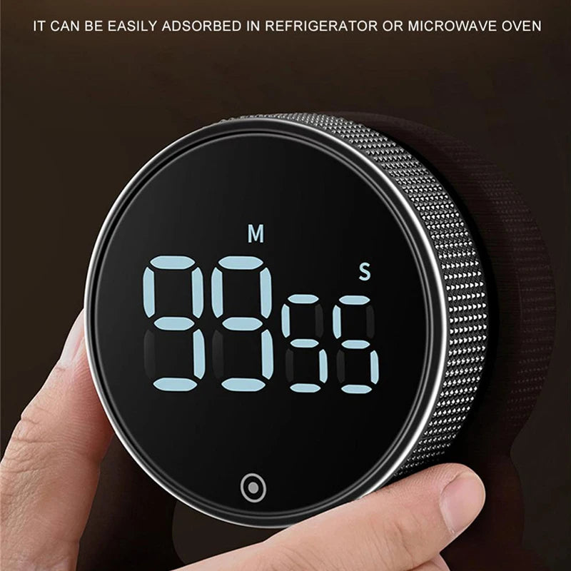 Smart Magnetic Kitchen Digital Timer Chronometer Wall Egg Cooking Boiling Minuteur Timers Child Study Shower Visual Alarm Clock