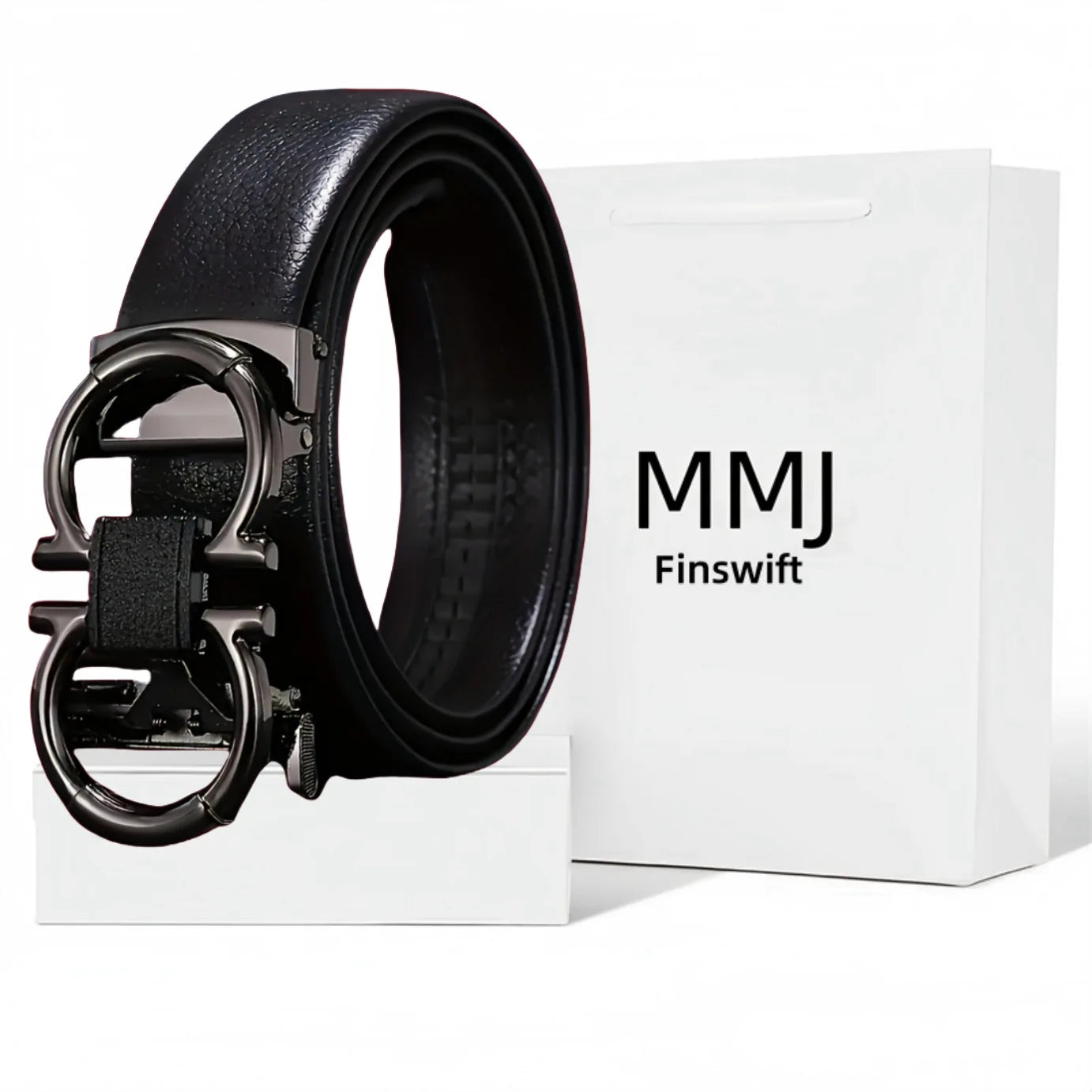 Men's Business Belt Black Casual Alligator Alloy Automatic Buckle Suit Pants Belt Men's Designer Belt