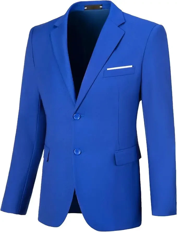 Formal Travel Men's Jacket Suits Fashion Single Breasted Shawl Lapel Slim Fit 1 Piece Blazer High Quality Coat