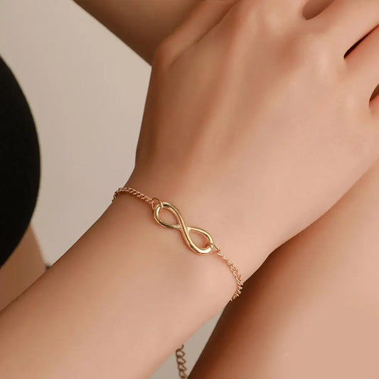 Hollow Knot Bracelets On Hand Bohemian Gold Color Chain Women's Bracelets Fashion Hand Accessories Pulseras Mujer