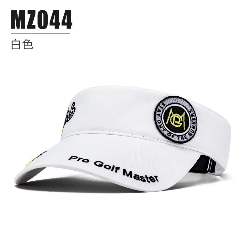 PGM New Golf Men's Headless Cap Breathable Quick Drying Ball Cap Sunshade and Sun Protection Fashionable Trend Embroidery