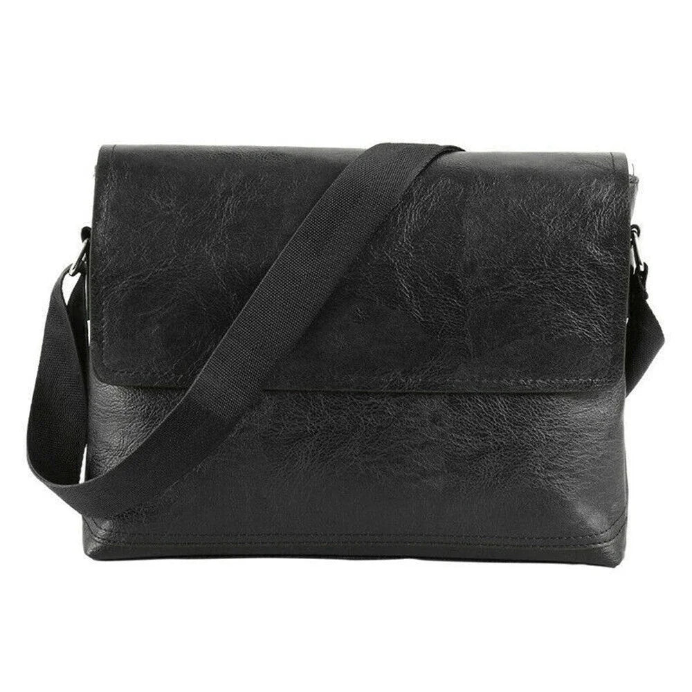 Men Shoulder Bag For IPAD Leather Business Handbag Men Messenger Bag Large Side Sling Bag Fashion Man Crossbody Bag ﻿