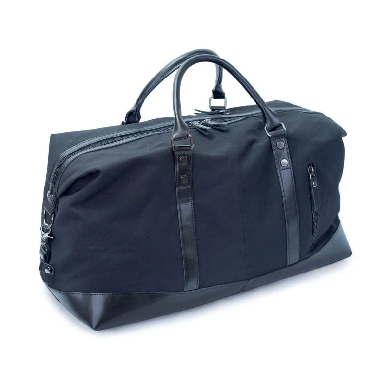 Large Capacity Canvas Leather Men Travel Bags carry on bag Luggage Bag Men Duffel Bag luggage travel bags