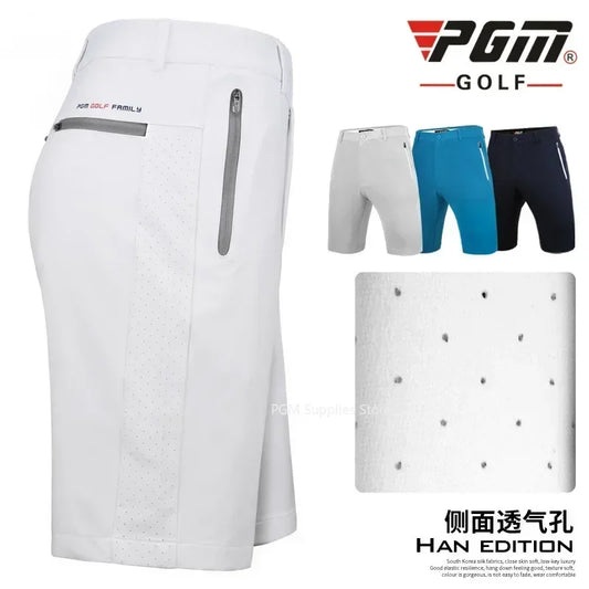 PGM Golf Pants Men's Sports Pants Summer Shorts Side Comfortable Breathable Pants